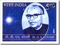 Stamp Of India 2011 On Dr.D.S.Kothari