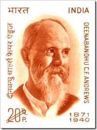 Stamps Of Deenabandhu Charles Freer Andrews 