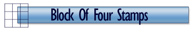 Block Of Four Stamps Of C.F Andrews