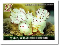 Stamps Of Sea Slugs [Stamp Design 02] From Taiwan Post