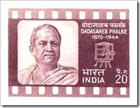 Indian Stamp On Dadasaheb Phalke