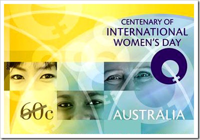 Stamp Australia International Womens Day