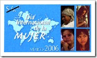 Stamp From Mexico International Women’s Day