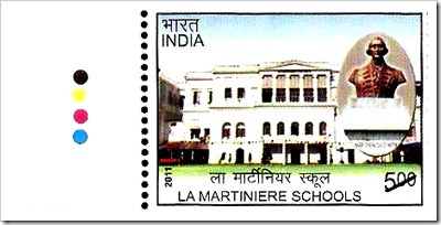 La Martiniere Schools Traffic Lights For The Stamp Released
