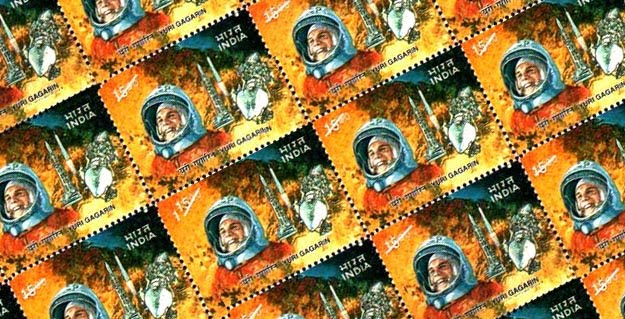 Yuri Gagarin On Stamps