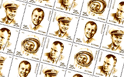Yuri Gagarin On Stamps